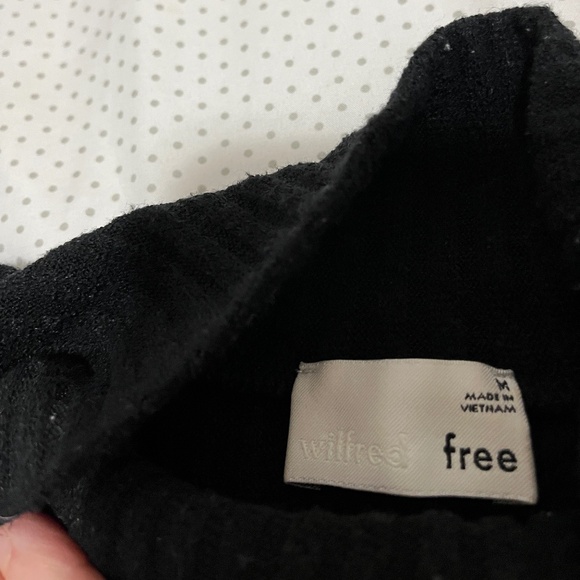 Wilfred Ribbed Turtleneck Dress - Picture 2 of 5